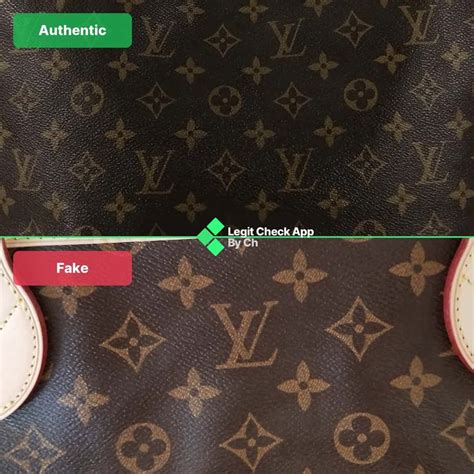 fake louis vuitton print with green tint|how to check for false louis vuitton.